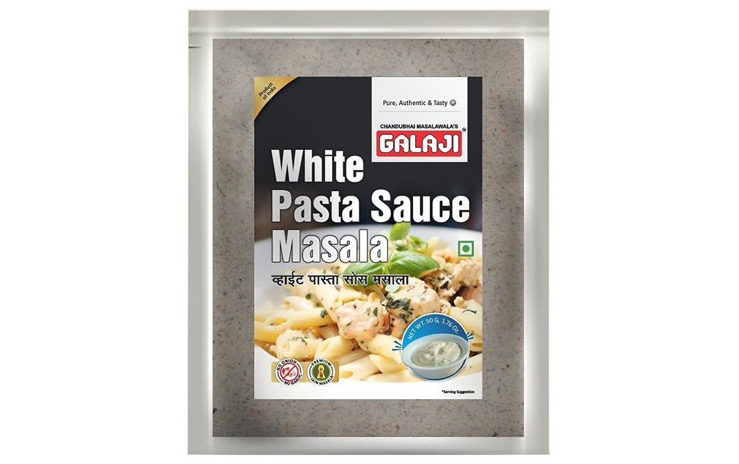 Galaji White Pasta Sauce Masala    Pack  50 grams